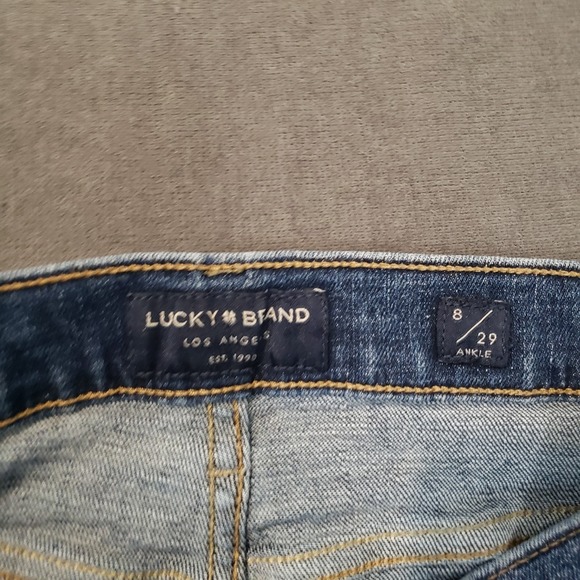 Lucky Brand Jeans Womens Size 8/29 Mid Rise Ava Skinny - Picture 7 of 11